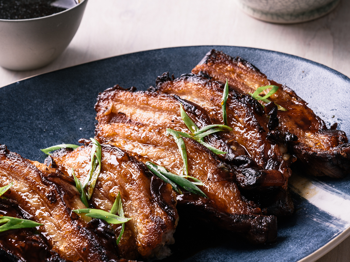 Teriyaki Pork Belly with Jasmine Rice