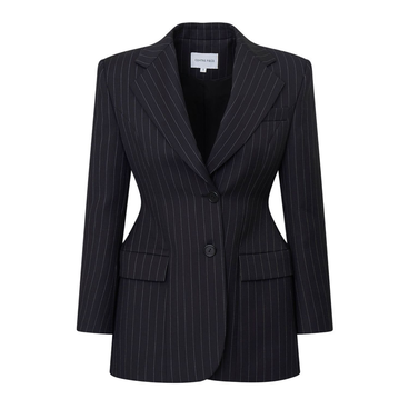 Pinstripe Blazer