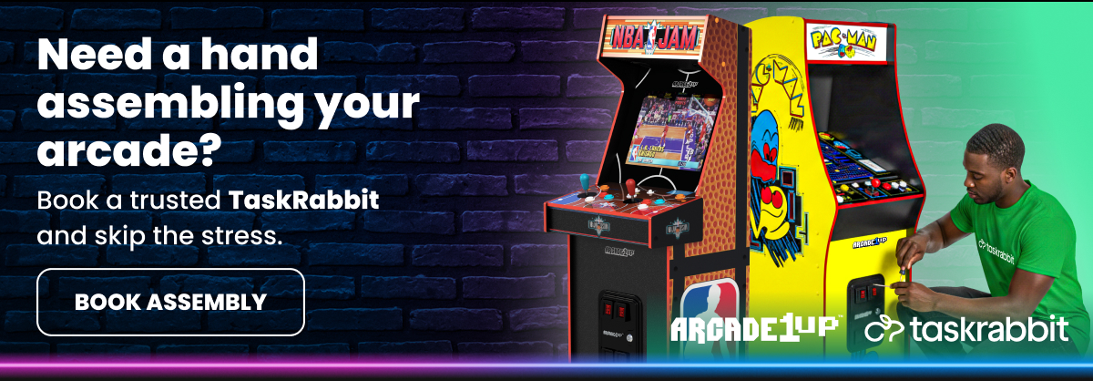 Need a hand assembling your arcade?