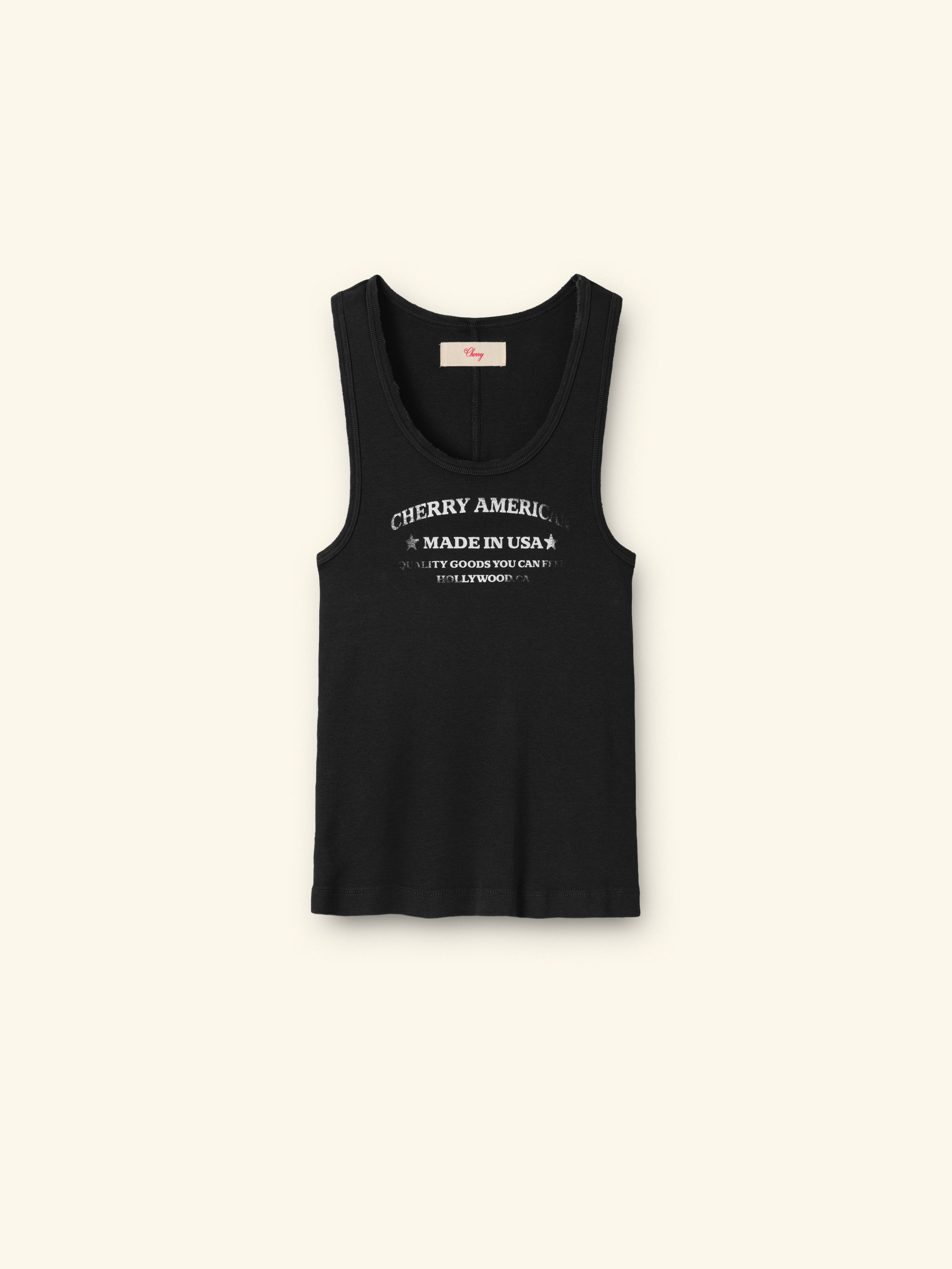 Image of Women's Quality Goods Tank (Vintage Black)