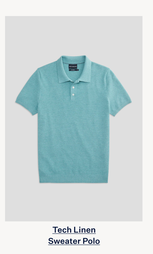 Tech Linen Sweater Polo