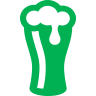 Beer glass icon