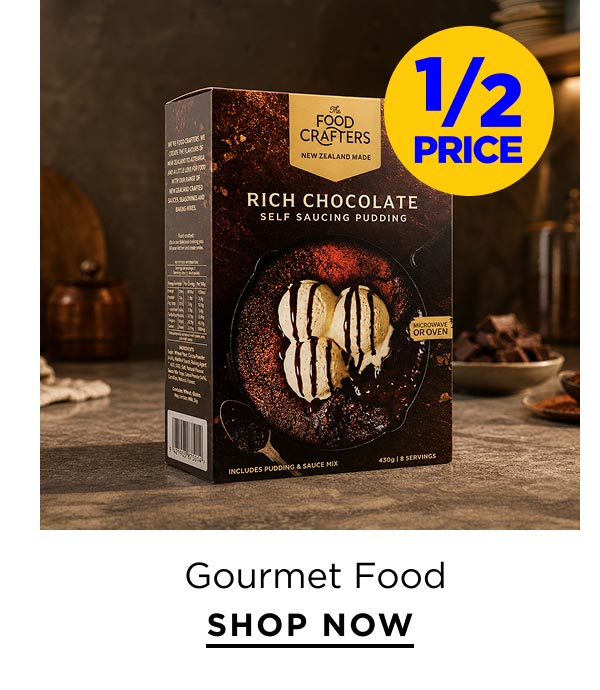 1/2 Price Gourmet Food 