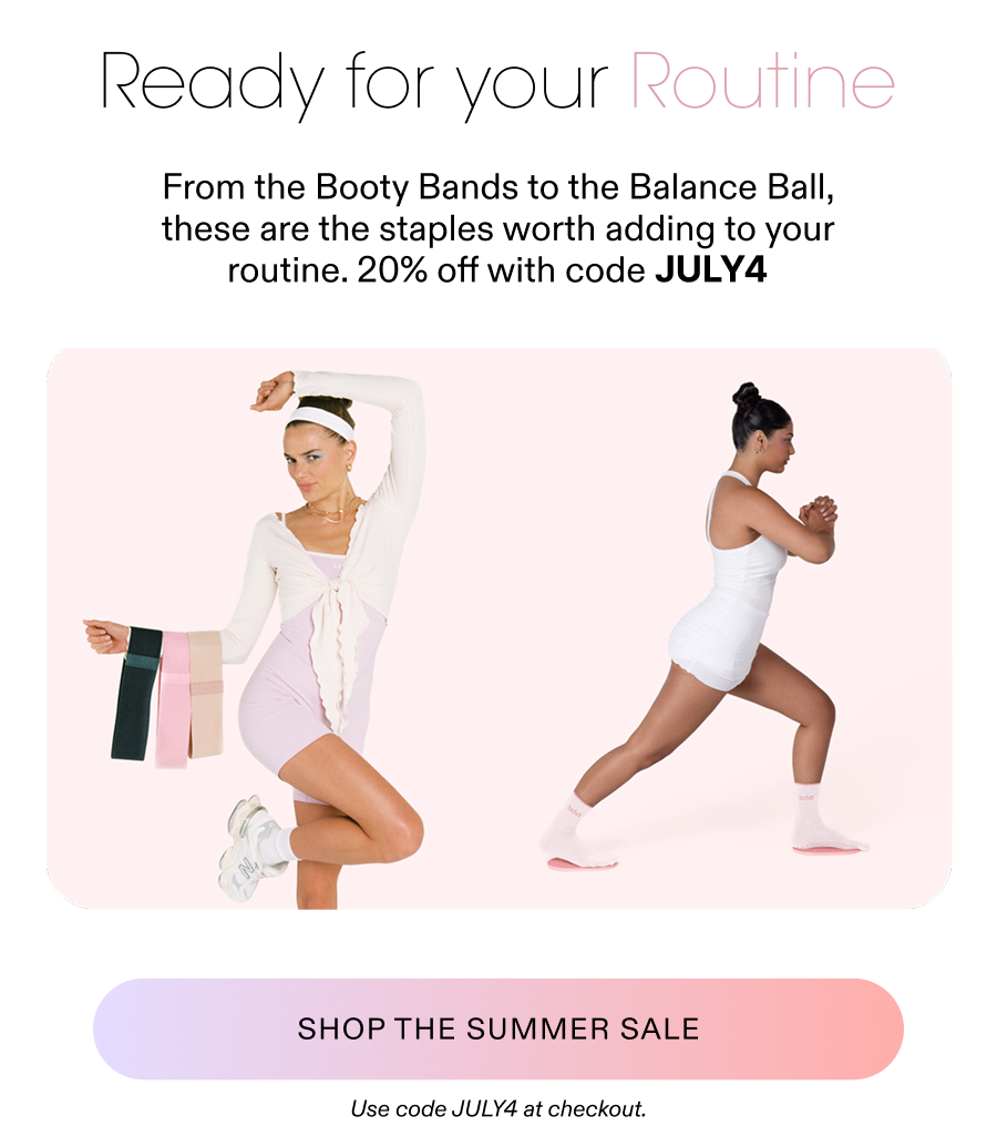 Ready for your Routine - Shop the Summer Sale
