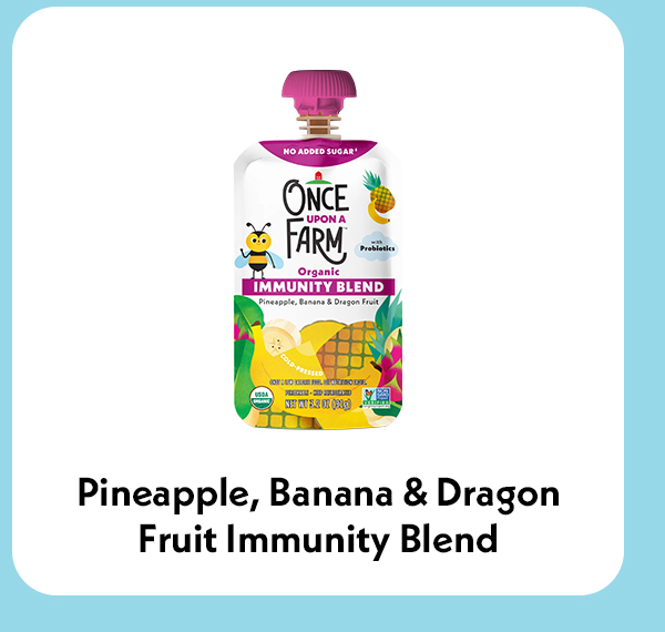 Pineapple, banana & Dragon Fruit Immunity Blend