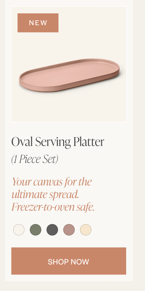 Oval Serving Platter
