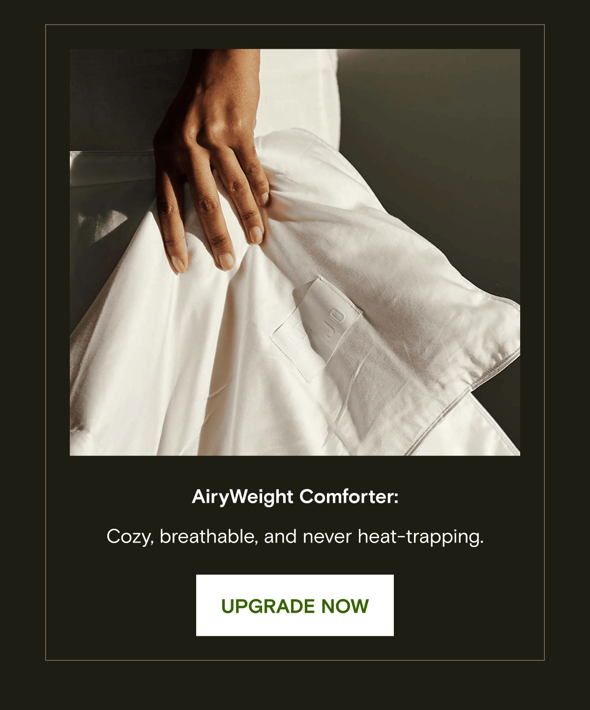AiryWeight Comforter: Cozy, breathable, and never heat-trapping. | UPGRADE NOW 