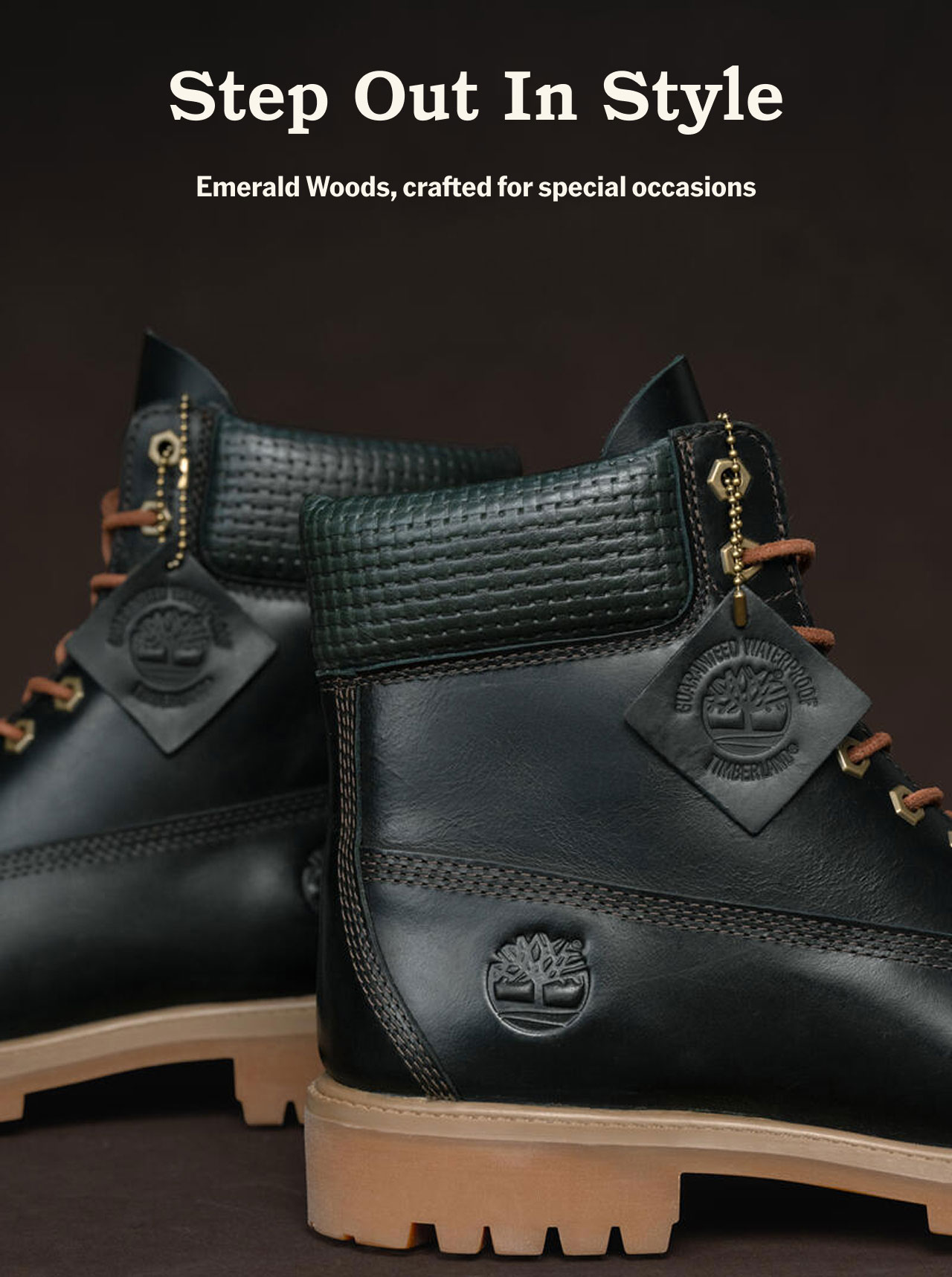 Step Out In Style - Emerald Woods, crafted for special occasions