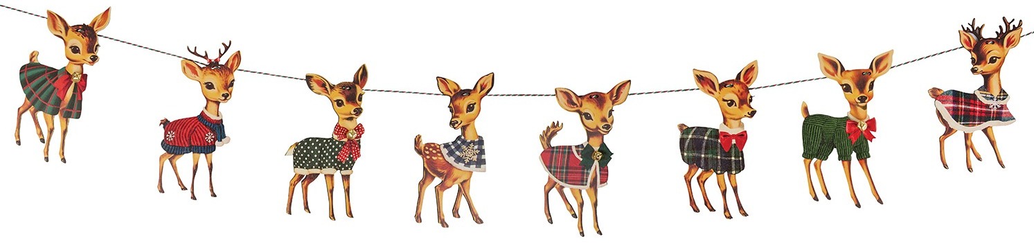 Nostalgic Deer Garland