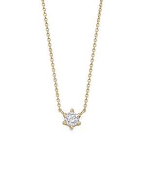 Solitaire Lab Grown Diamond Necklace