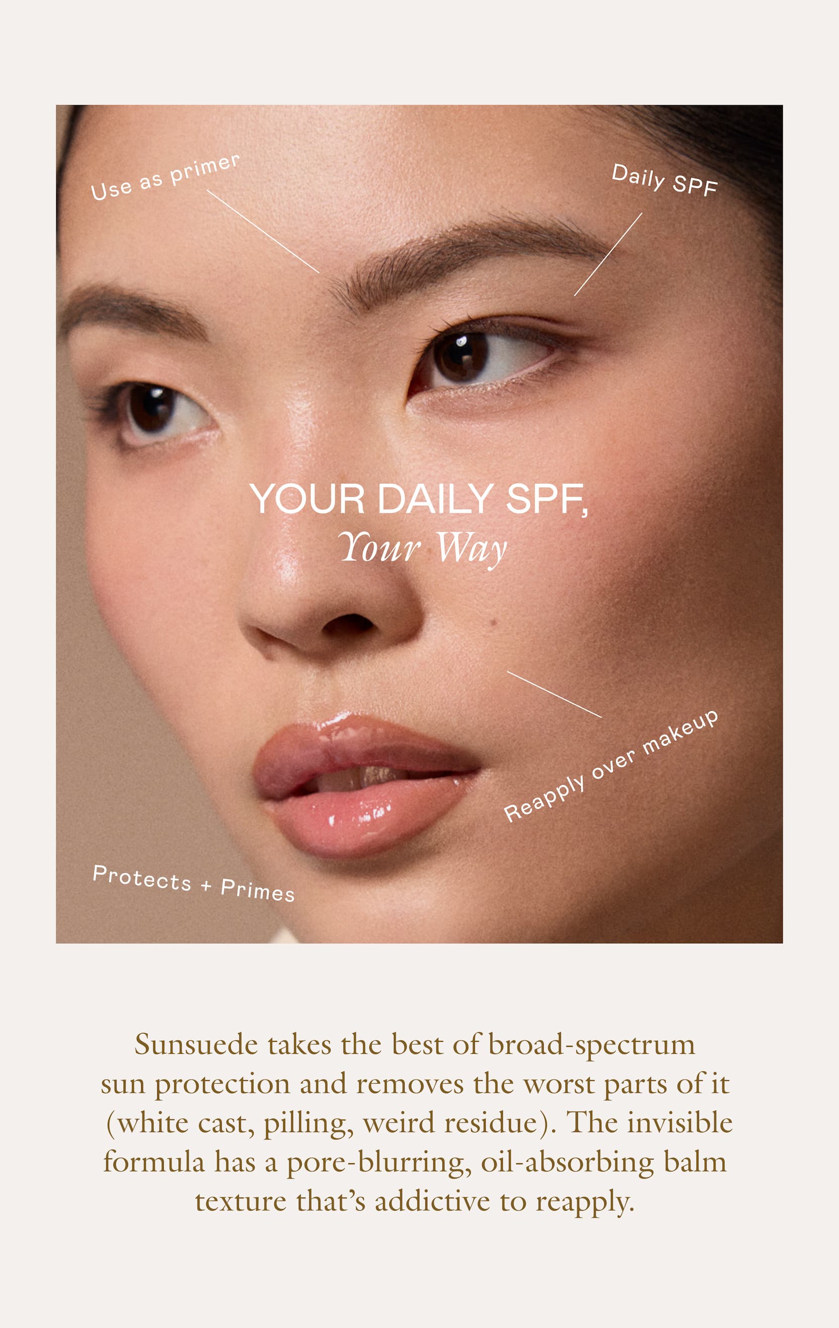 Sunsuede SPF 50+