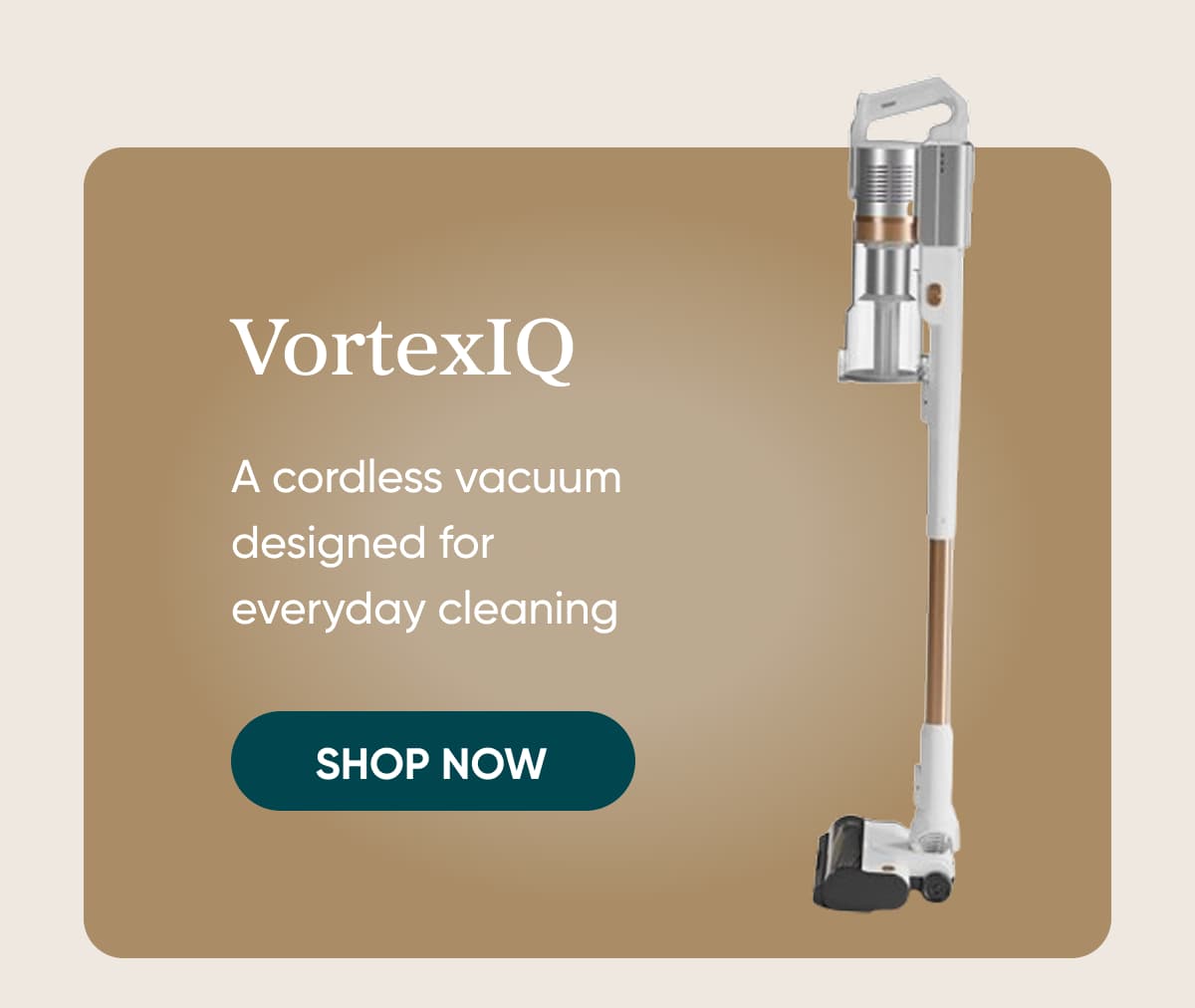 A cordless vacuum designed for everyday cleaning