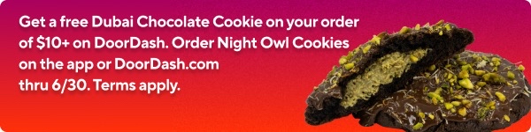 DoorDash | Free Night Owl Cookie