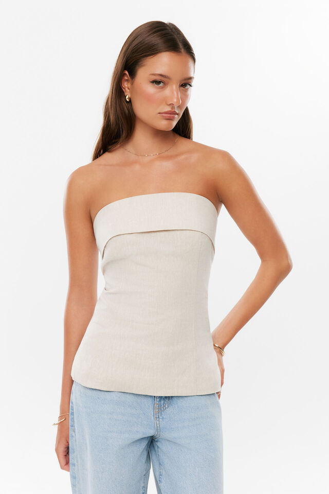 Taryn Strapless Top