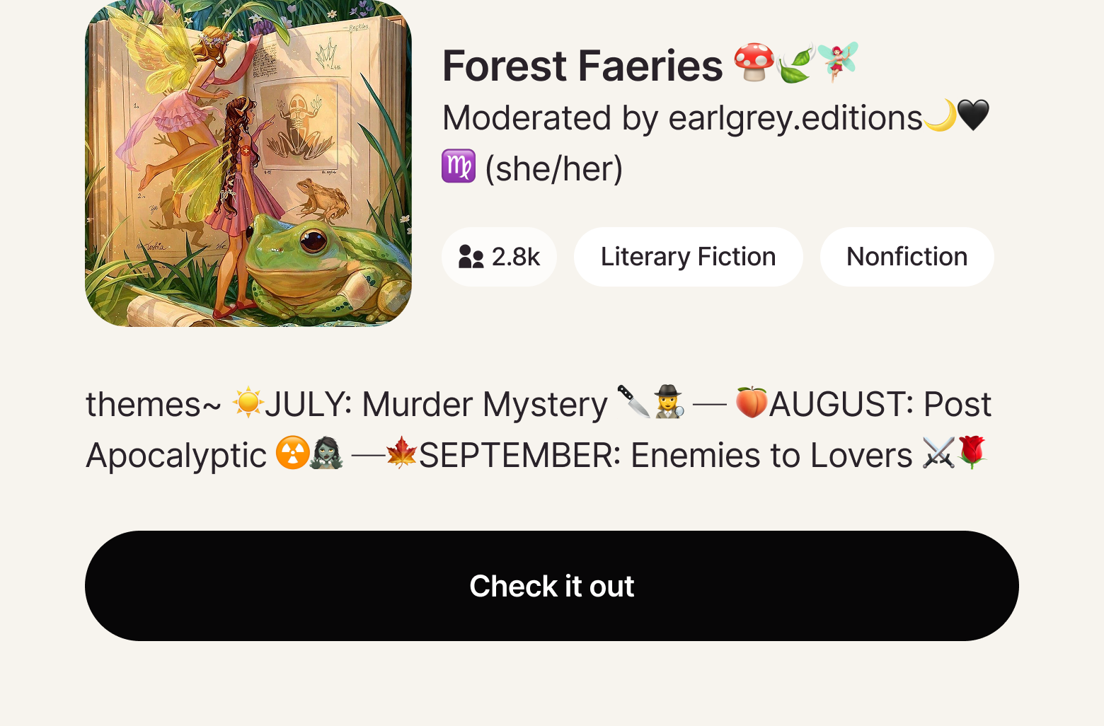 Forest Faeries 🍄🍃🧚🏻♀️