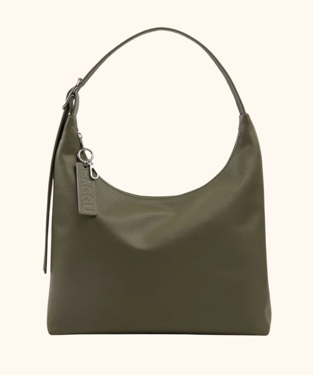 Recycled Leather Shoulder Bag