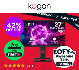 Kogan Omega 27" QHD IPS 240Hz 1ms Gaming Monitor Product Image