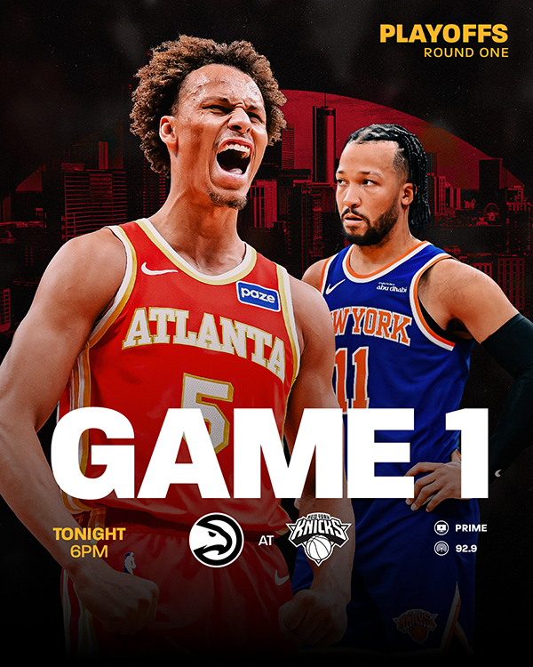 Game 1 Tonight at 6 PM