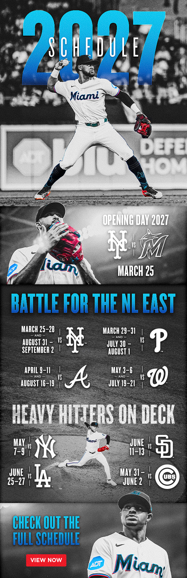 View 2027 Regular Season Schedule