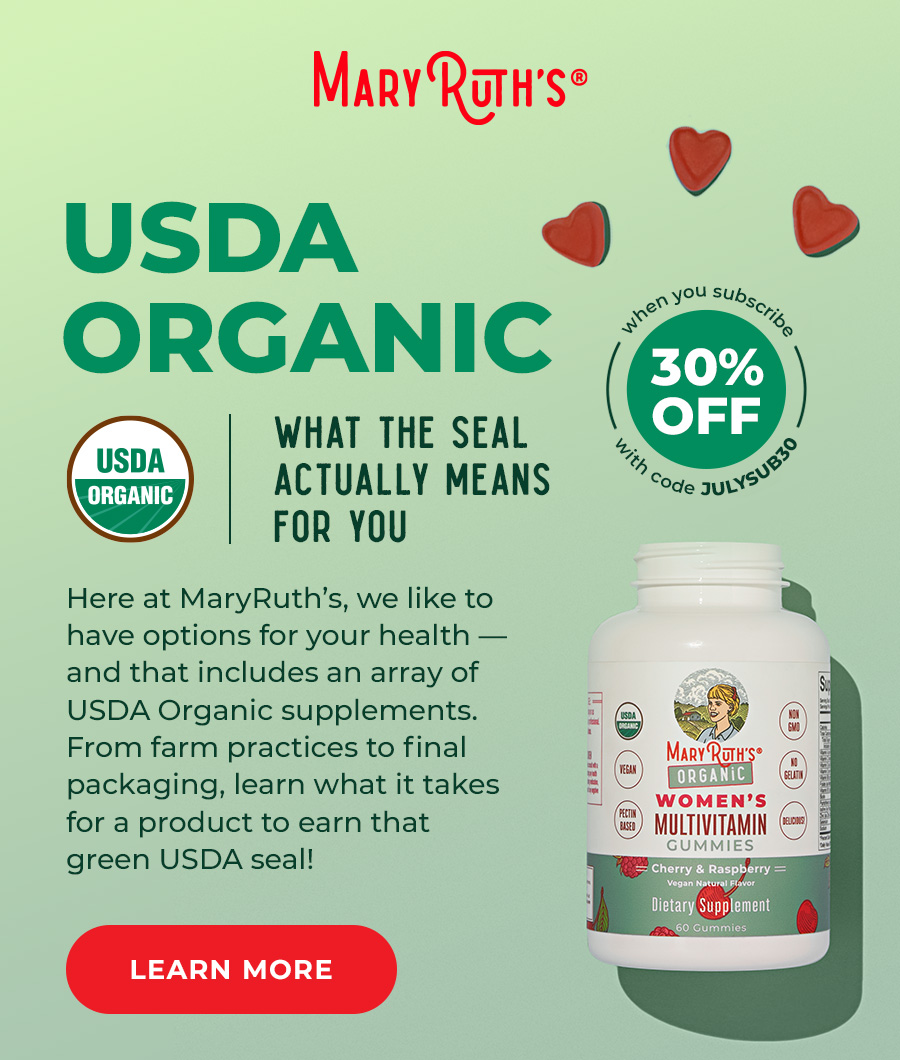 Learn more about USDA Organic