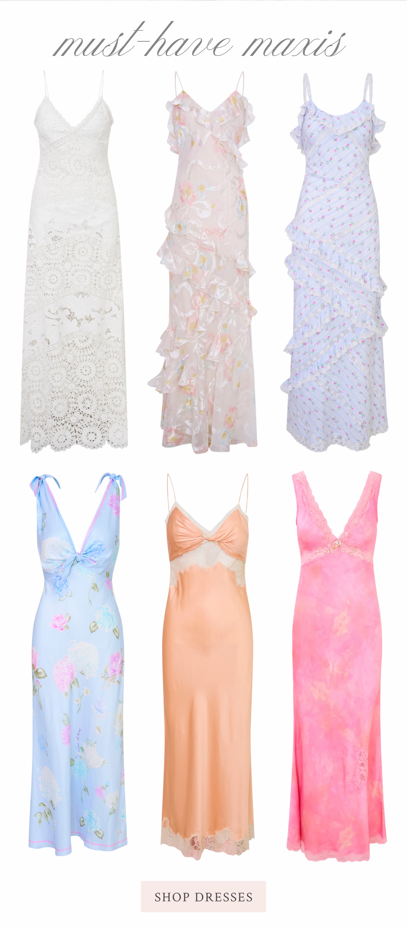 Must-Have Maxis <SHOP DRESSES>