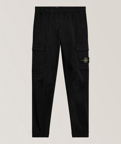 Stone Island - Stretch-Cotton Tapered Cargo Pants