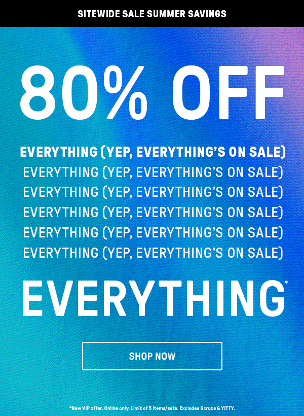 Shop Sitewide Sale