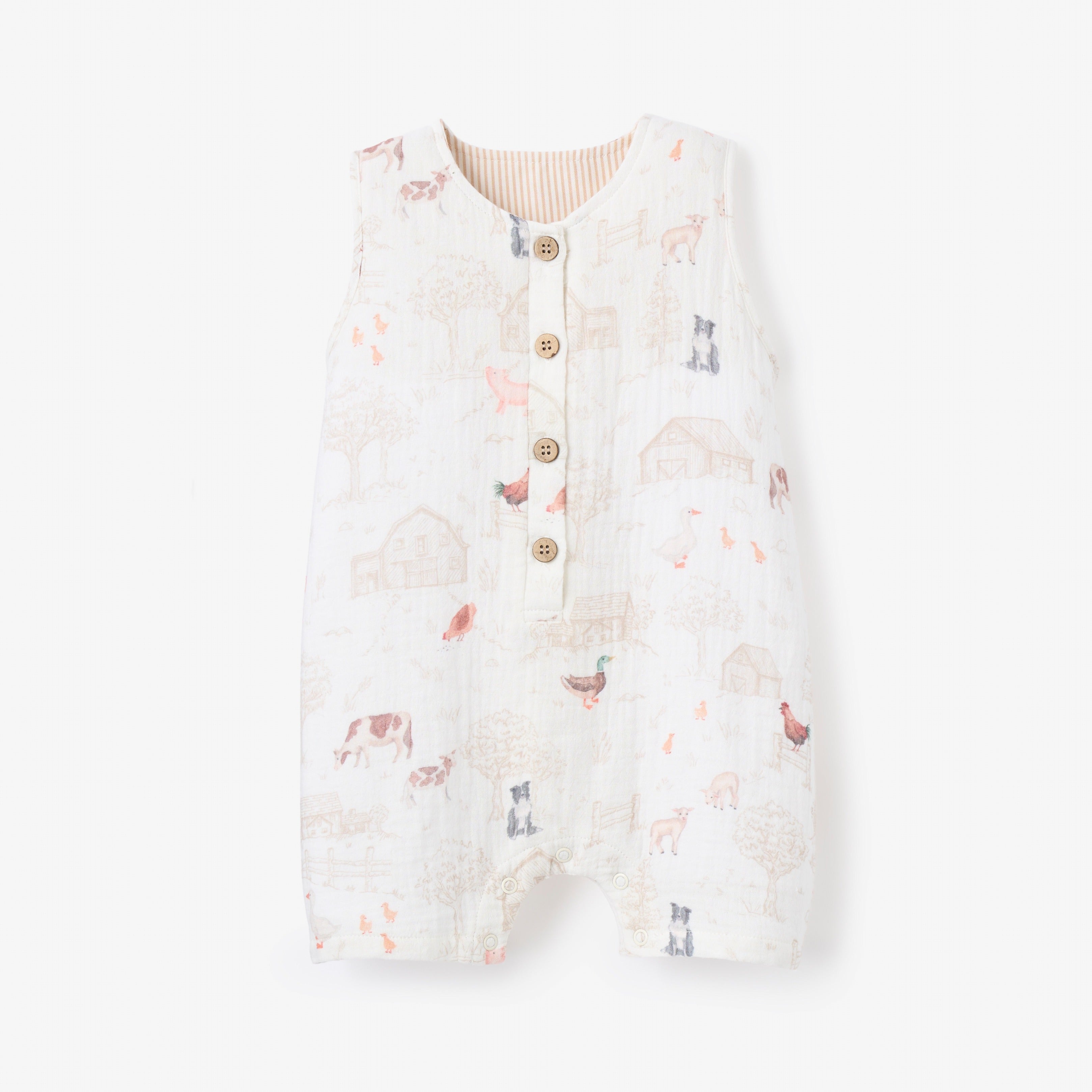 Image of Petite Farmstead Organic Cotton Shortall