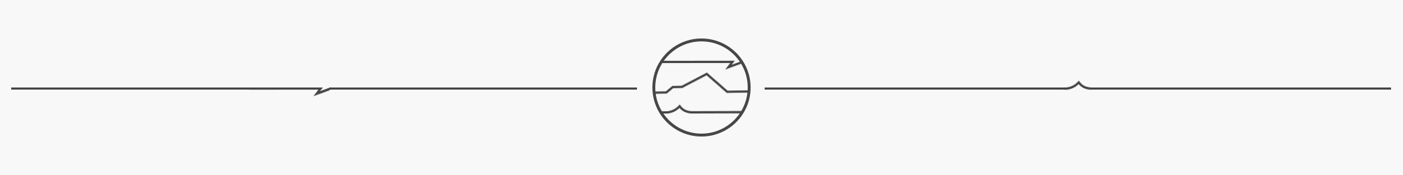 Wingback air, mountain, sea logo