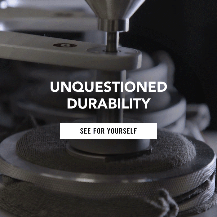 Read Unquestioned Durability - the Martindale machine abrades a sock
