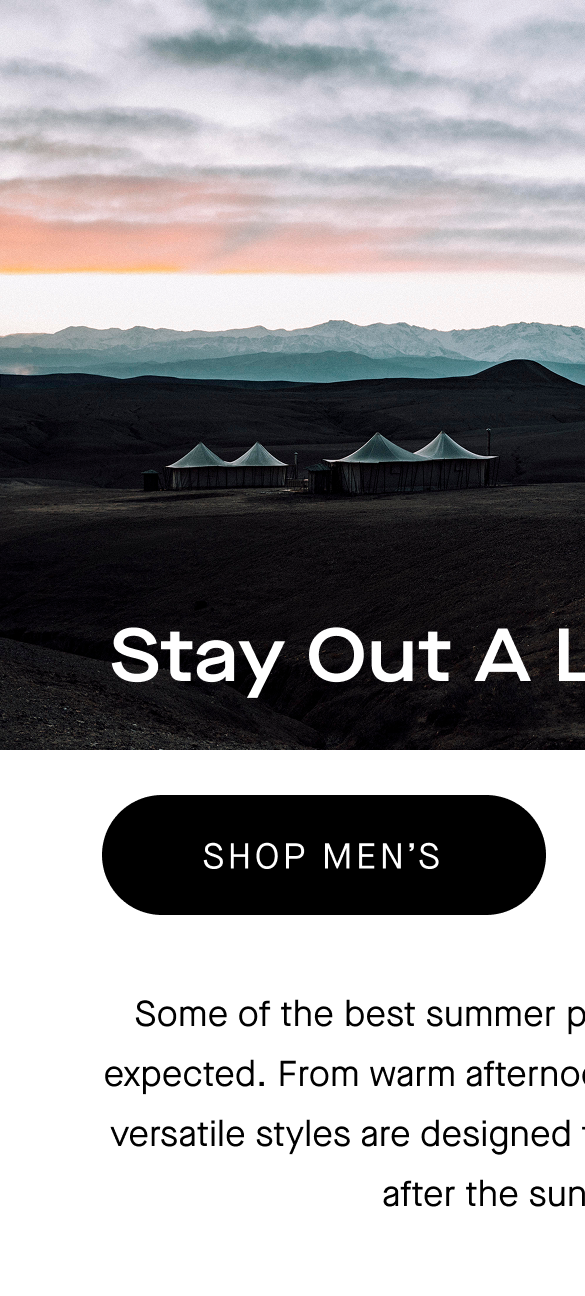 Button: Shop Men's linking to Men's Summer Packing List