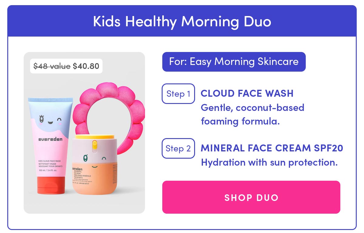 Kids Healthy Morning Duo 
