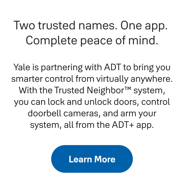 Two trusted names. One app. Complete peace of mind.