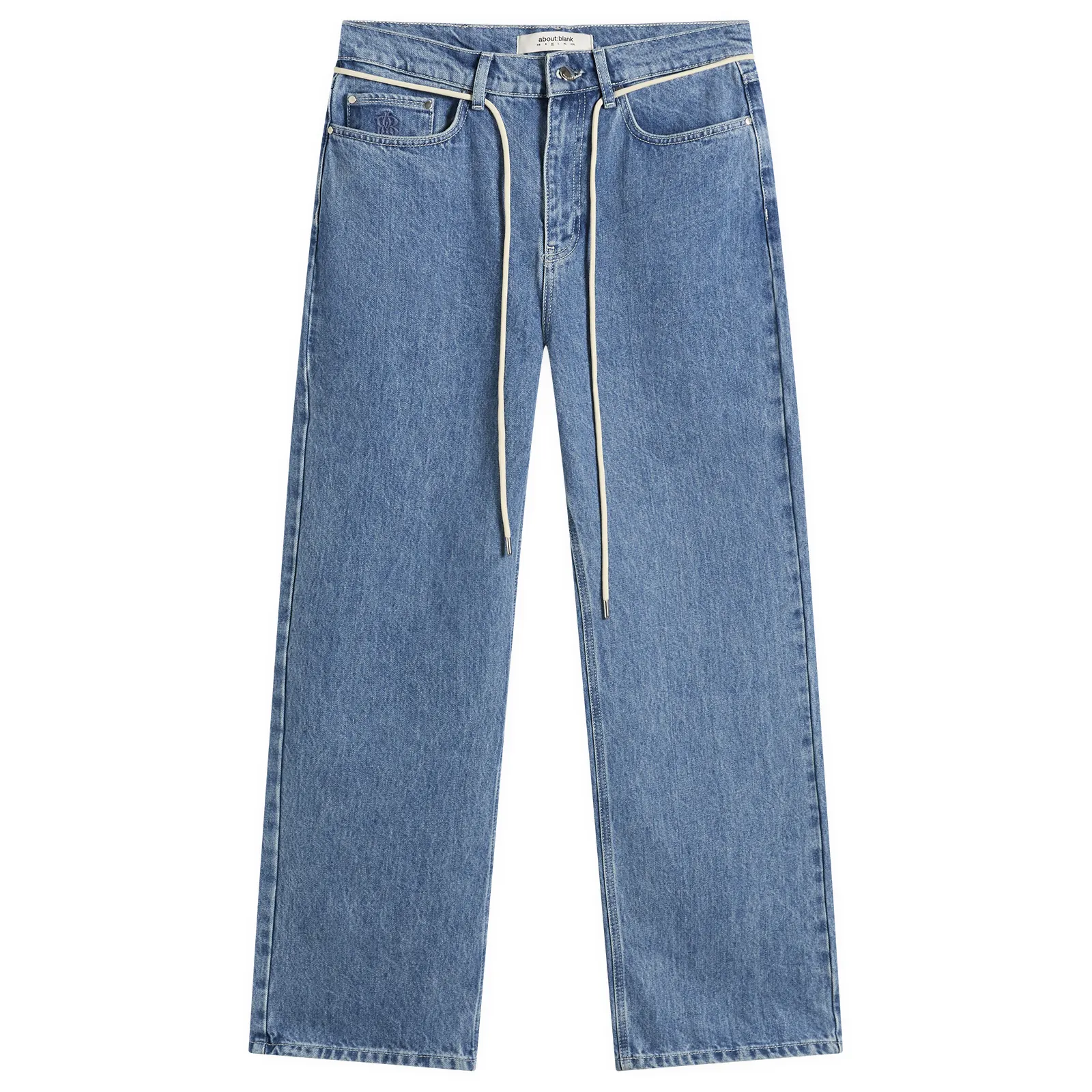 about:blank Relaxed Denim Jean