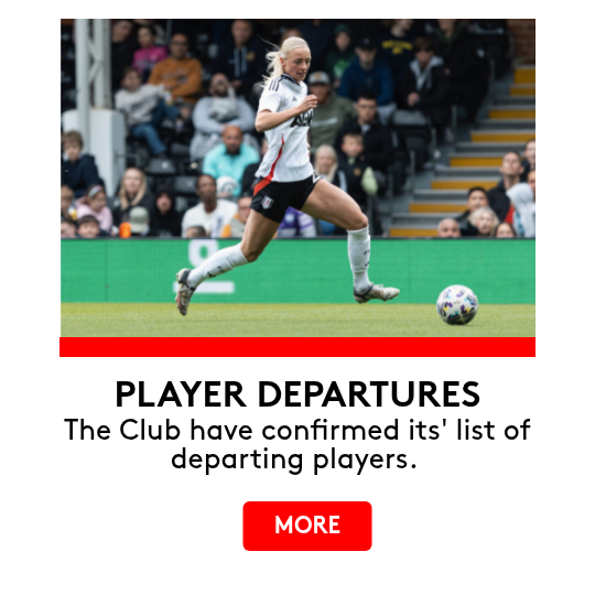 Player Departures