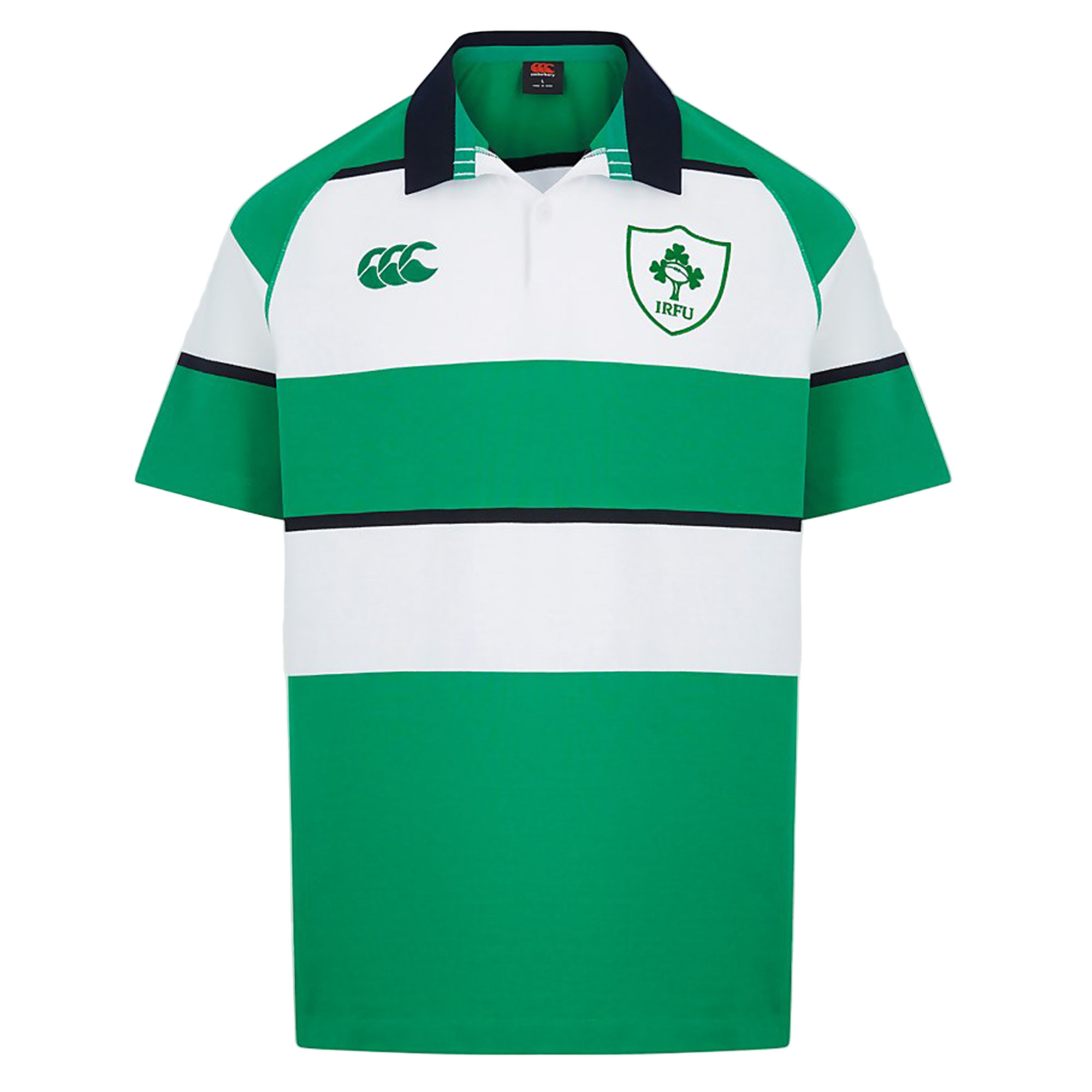 Image of Ireland 25/26 Heritage Hooped Jersey by Canterbury