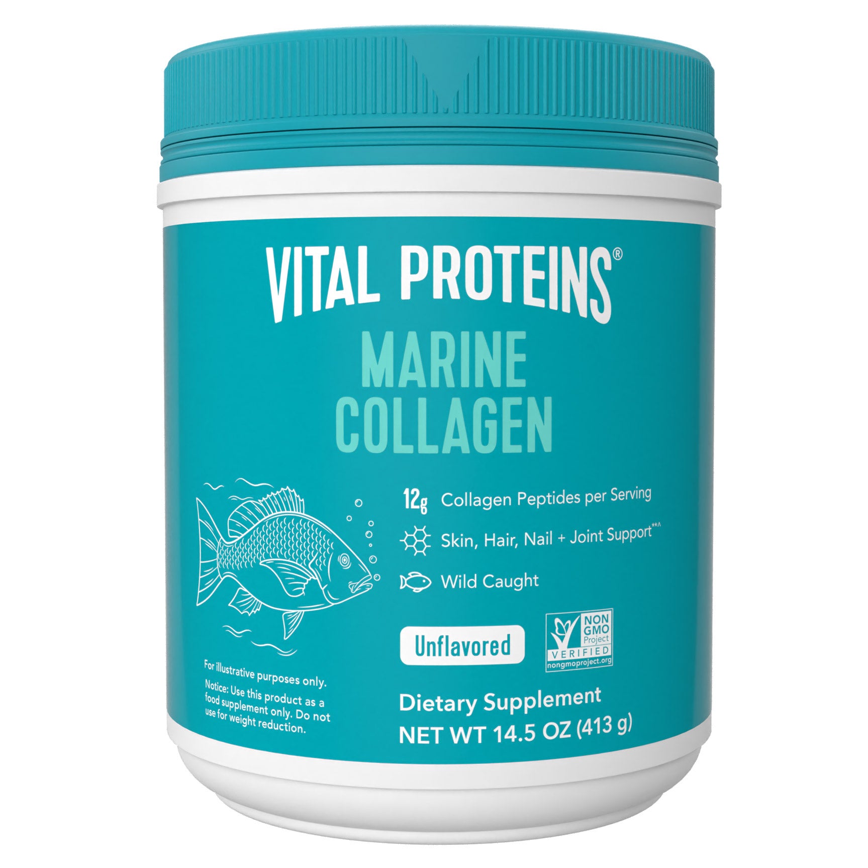 Vital Proteins Marine Collagen, Unflavored, 14.5 oz