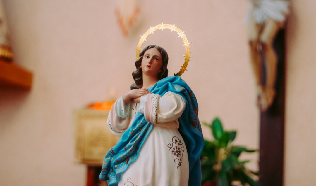 Statue of Mary, the Blessed Mother