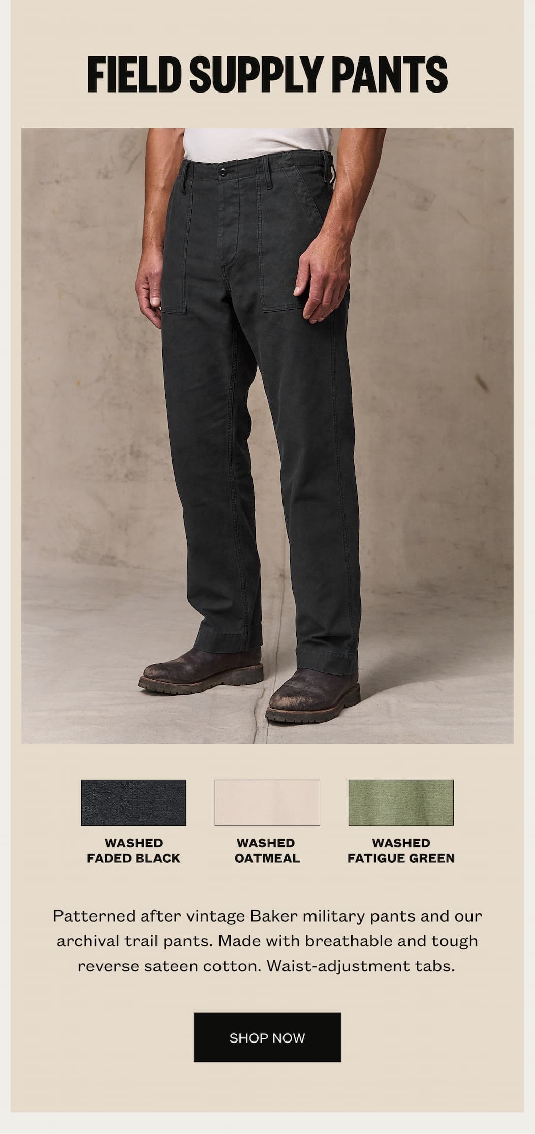 Field Supply Pants