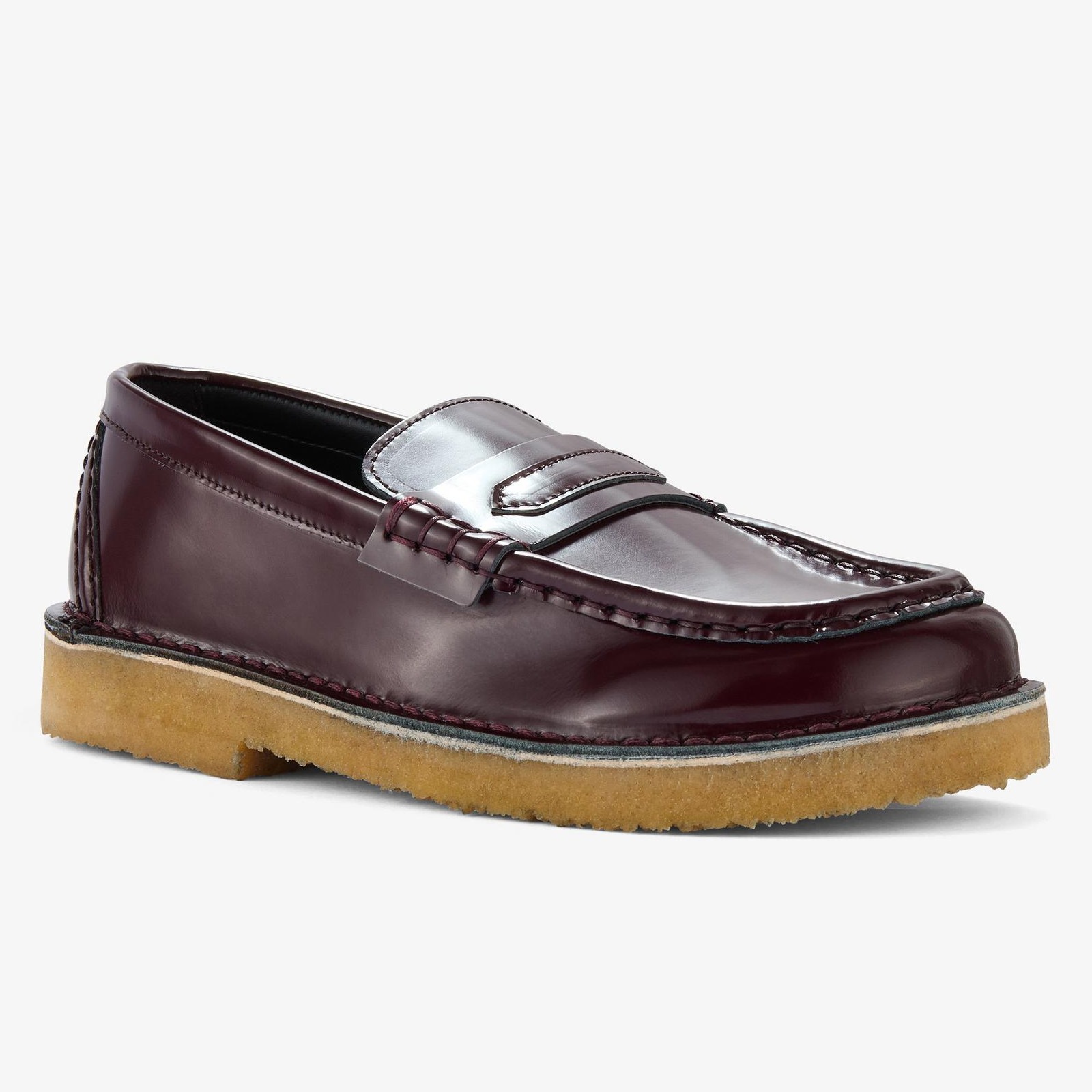 Shop Nomad Loafer Wine Patent