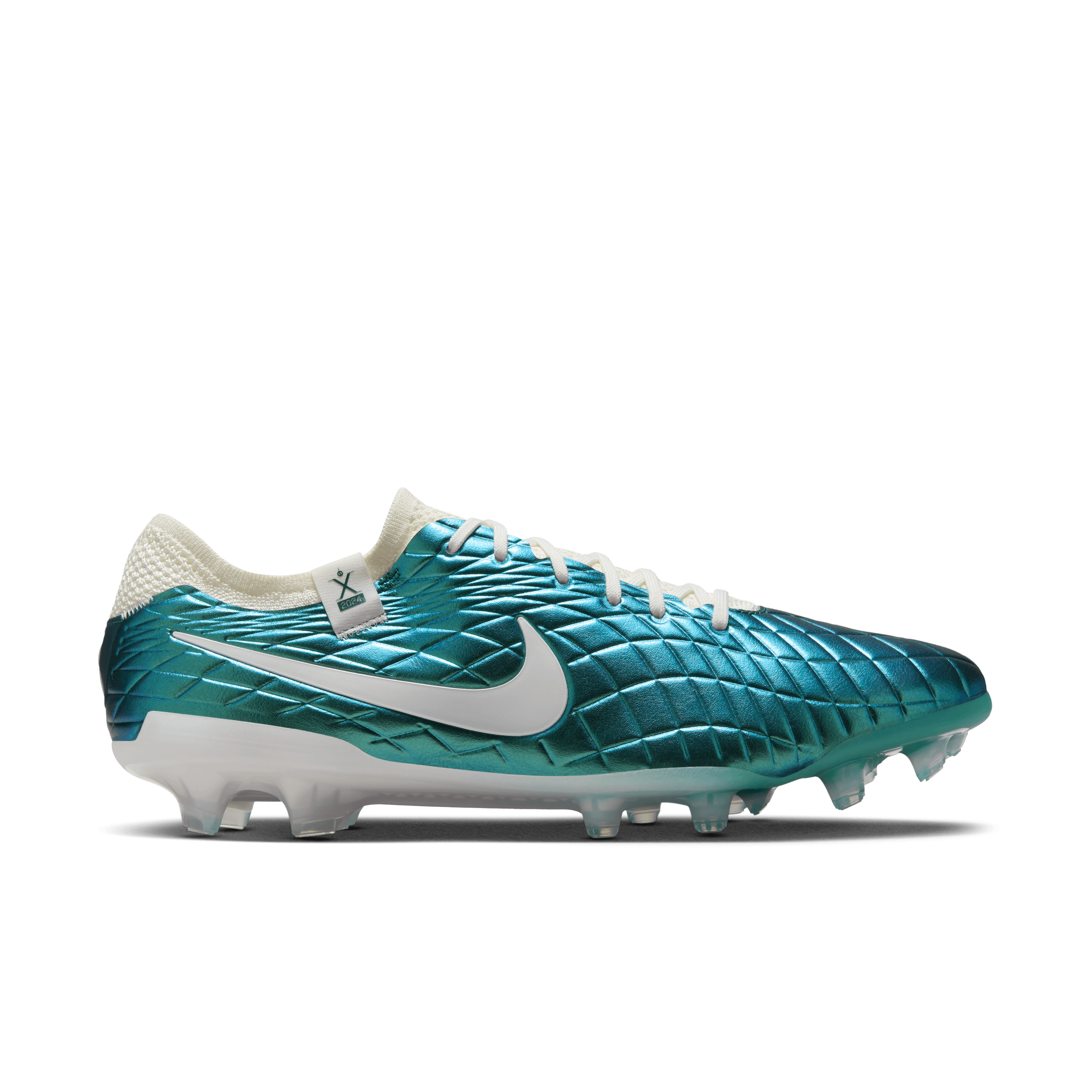 Image of Nike Tiempo Rose Lavelle Emerald Legend 10 Elite FG Low - Dk Atomic Teal/Sail