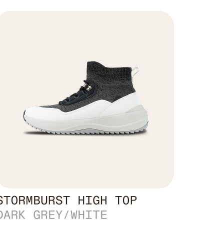 Stormburst High Top Dark Grey White