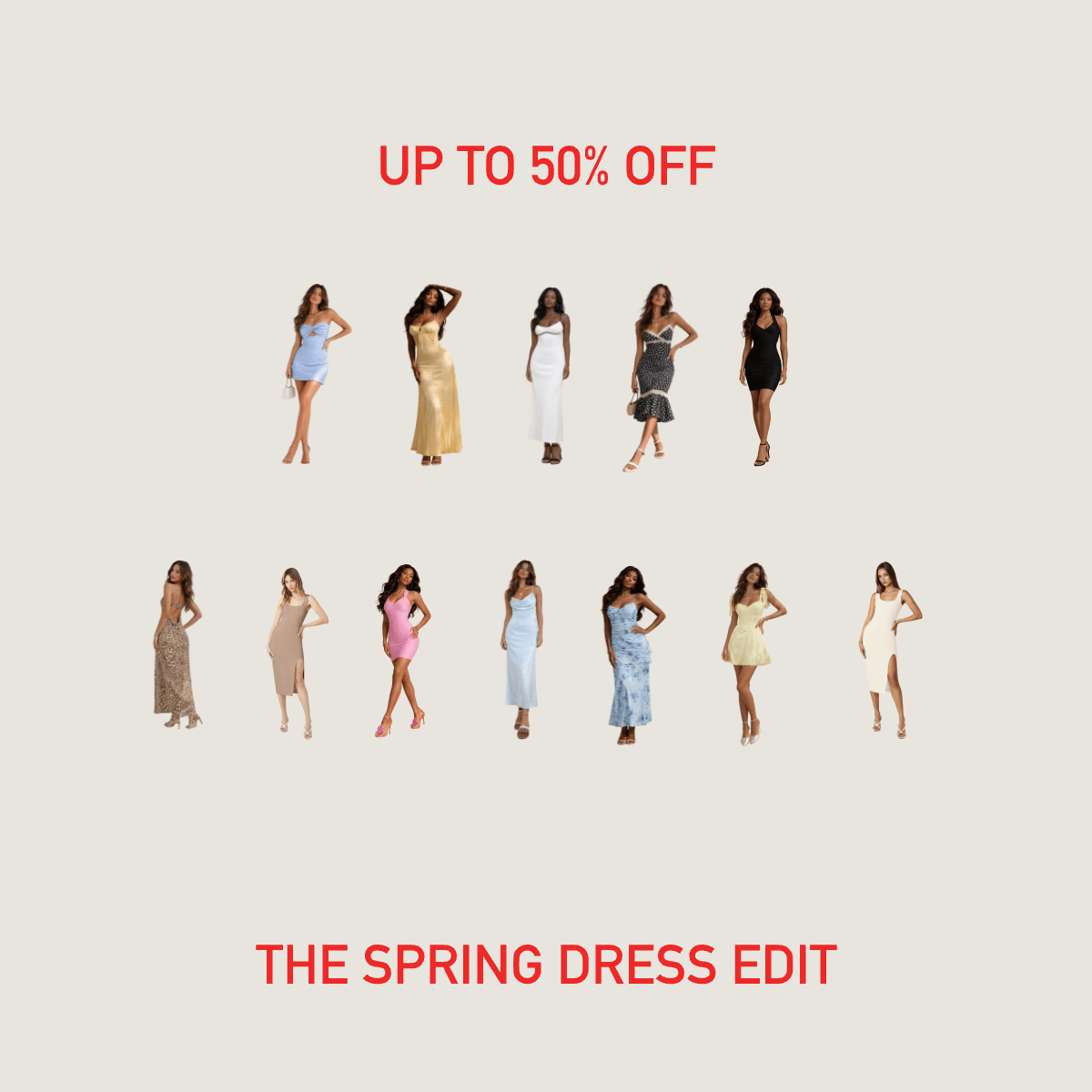 Effortlessly iconic. Timeless silhouettes. Modern Feel. Your best selling dresses