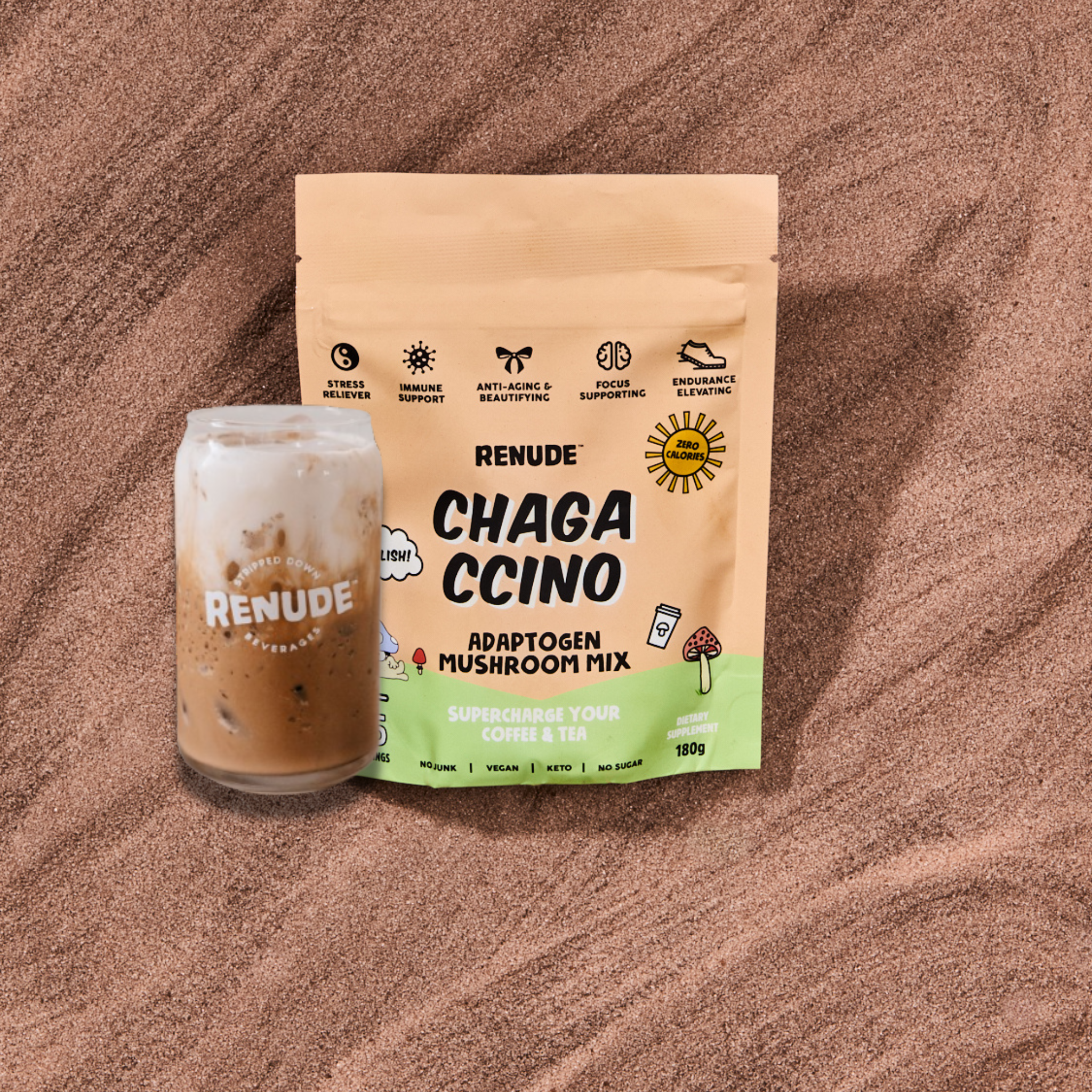 Image of Chagaccino: Adaptogen Boost