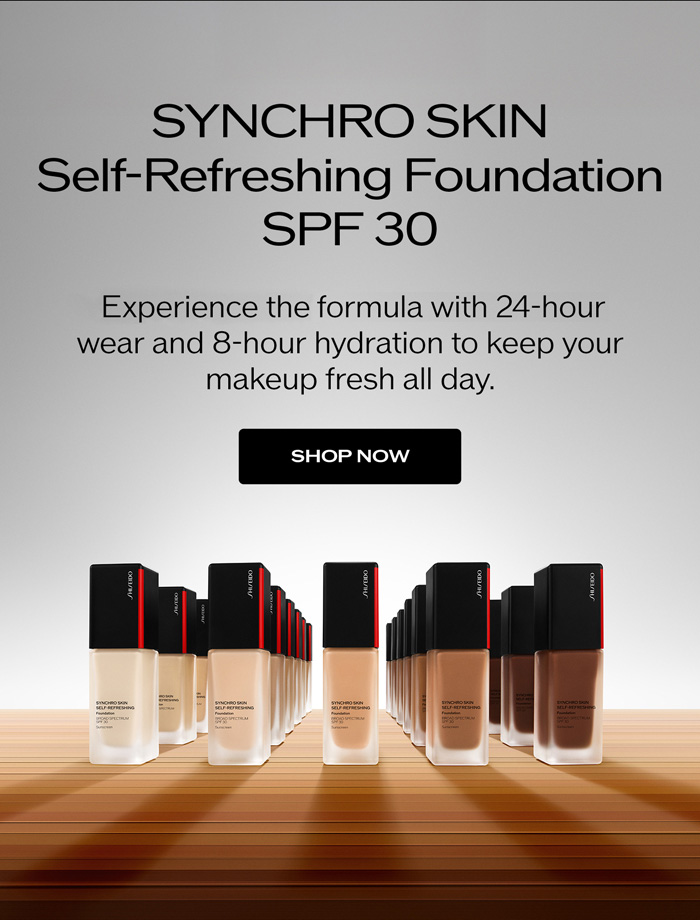 Experience the new formula with 24-hour wear and 8-hour hydration to keep your makeup fresh all day.