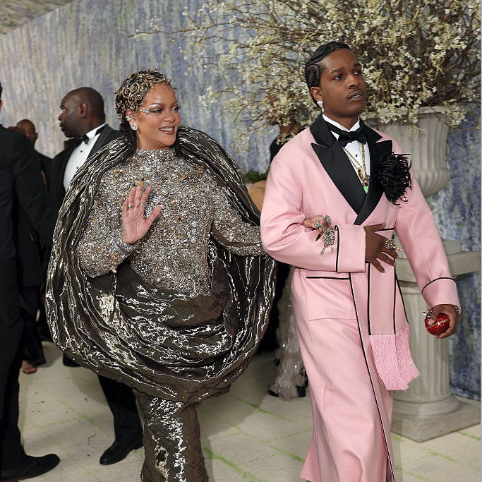 Rihanna and A$AP Rocky Once Again Steal the Show at the Met Gala
