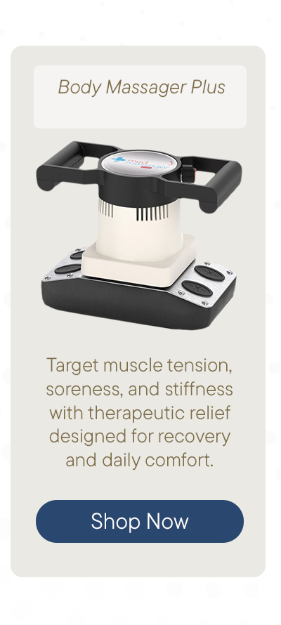 Body Massager Plus - Target muscle tension, soreness, and stiffness with therapeutic relief designed for recovery and daily comfort.  - Shop Now