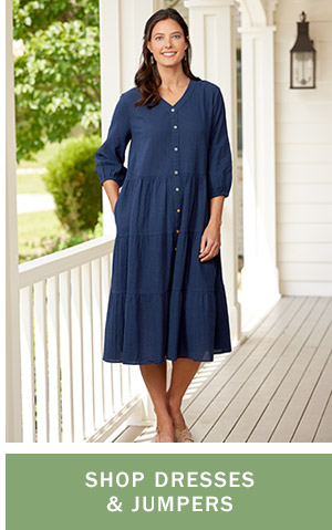 Shop Dresses & Jumpers. Ella Simone Triple-Tier Cotton Gauze Midi Dress