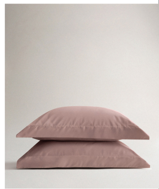 Crisp & Cool Oxford Pillowcase Set - Clay
