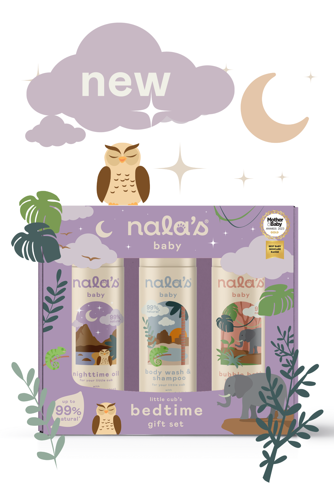 Image of Nala's Baby Bedtime Gift Set